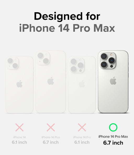 Estuche Ringke Fusion X Apple iPhone 14 Pro Max Fundas para móviles Ringke 