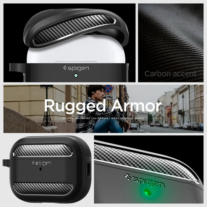 Estuche Spigen Rugged Armor Apple Airpods Pro 2