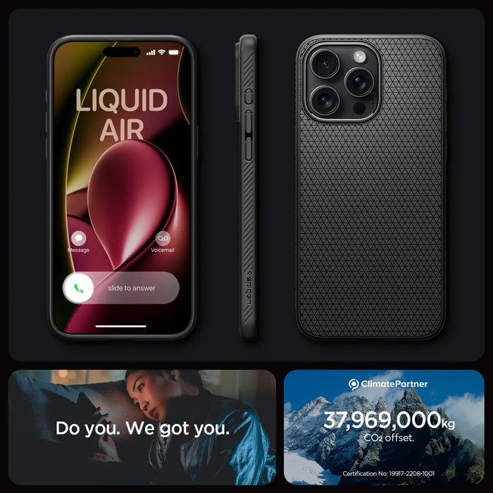 Estuche Spigen Liquid Air Apple iPhone 15 Pro Max