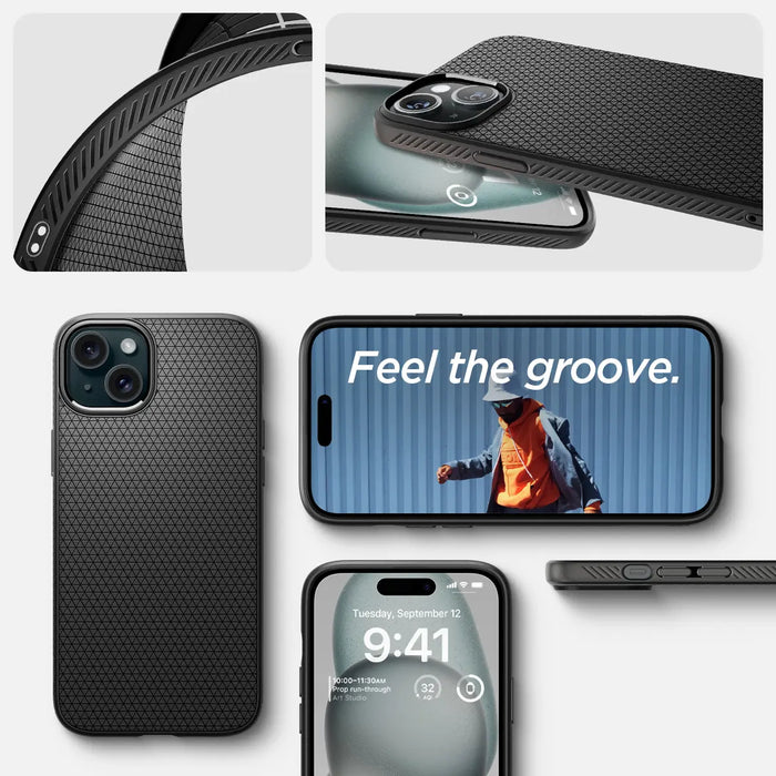 Estuche Spigen Liquid Air Apple iPhone 15