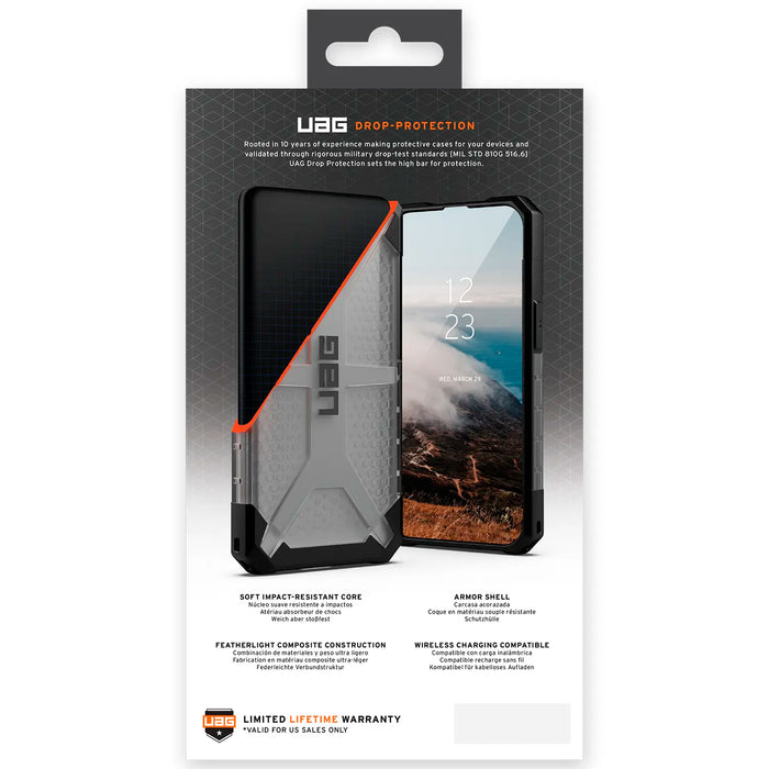 Estuche Urban Armor Gear UAG Plasm Samsung Galaxy S23 Ultra - Humo