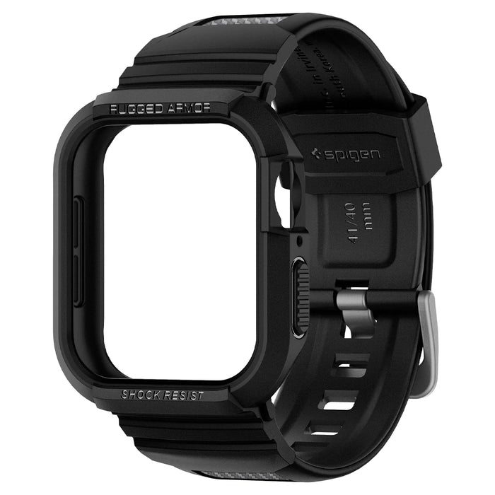 Pulso Estuche Spigen Rugged Armor Pro Apple Watch (41/40 mm) - Negro