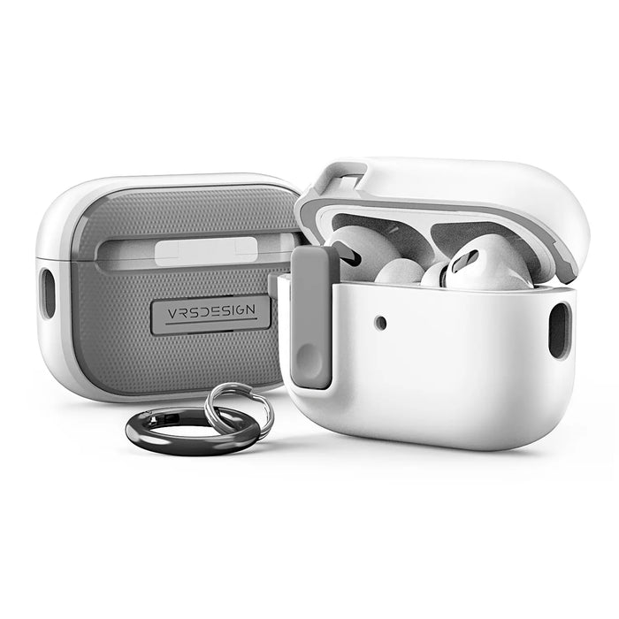 Estuche VRS Design Modern Lock Apple Airpods Pro 2 - Blanco