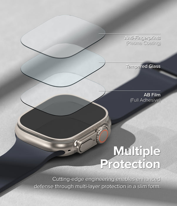 Vidrio Templado Ringke Apple Watch Ultra 49mm [4 pack]