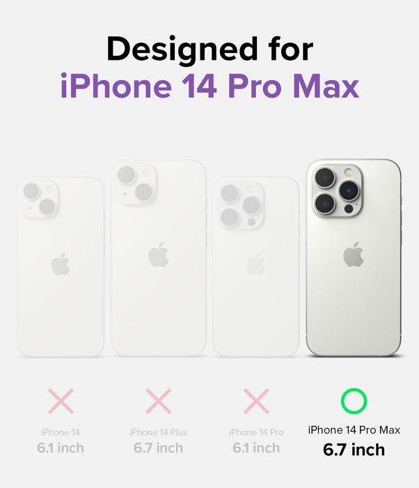 Estuche Ringke Fusion Apple iPhone 14 Pro Max
