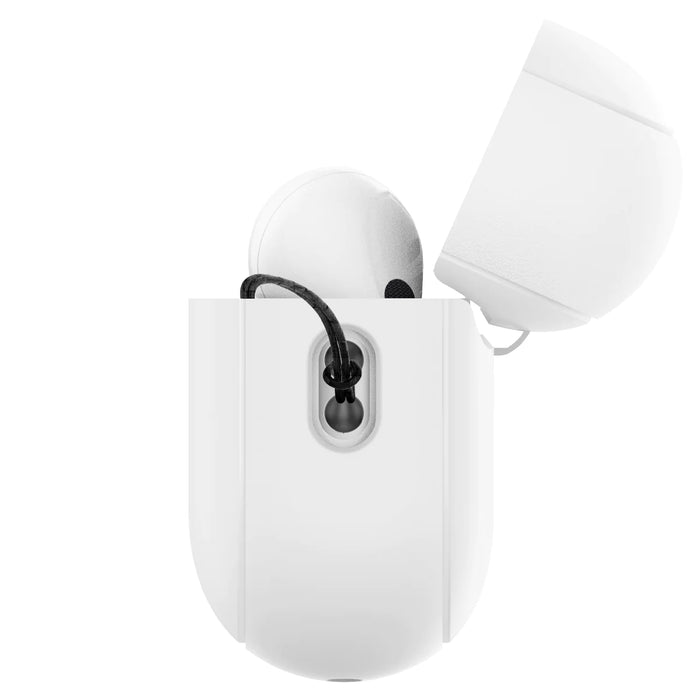 Estuche Spigen Silicone Fit Apple Airpods Pro 2 - Blanco