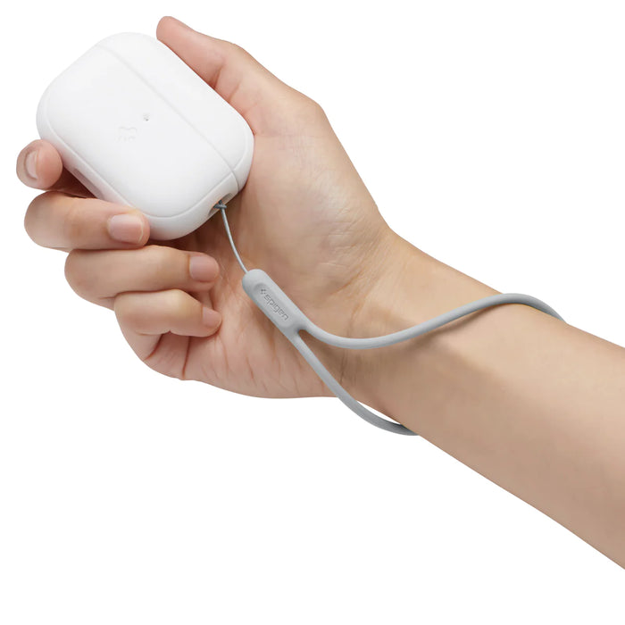 Estuche Spigen Silicone Fit Apple Airpods Pro 2 - Blanco
