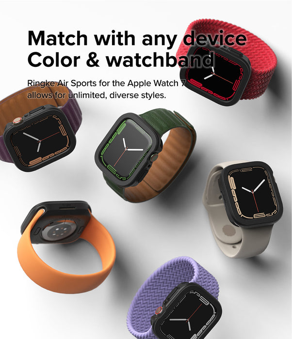 Estuche Ringke Air Sports Apple Watch 7 SE 6 5 4 - 45/44mm - Azul Fundas para móviles Spigen 