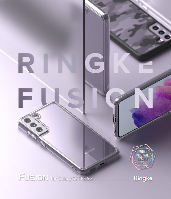 Estuche Ringke Fusion Samsung Galaxy S21 FE estuches Ringke 