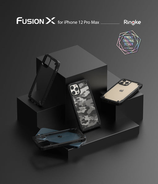 Estuche Ringke Fusion X Apple iPhone 12 Pro Max - Camo estuches Ringke 