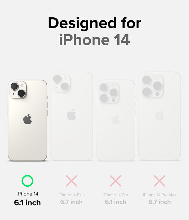 Estuche Ringke Fusion X Apple iPhone 14 Fundas para móviles Ringke 