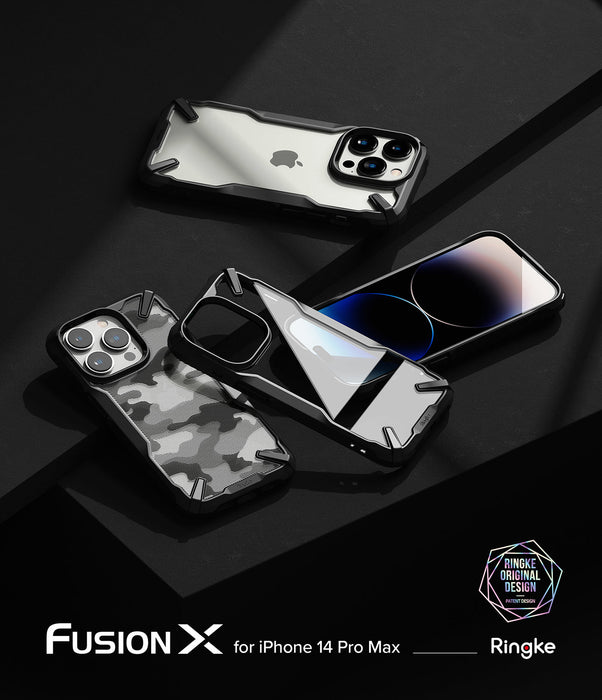 Estuche Ringke Fusion X Apple iPhone 14 Pro - Camo Fundas para móviles Ringke 