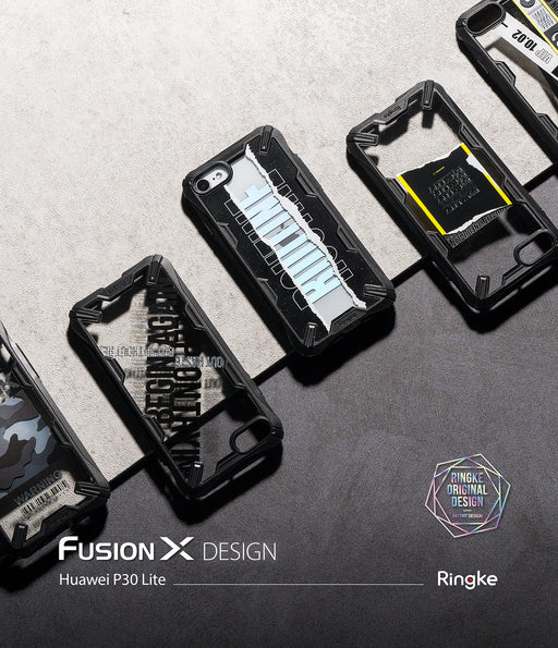 Estuche Ringke Fusion X Huawei P30 Lite - Routine estuches Ringke 