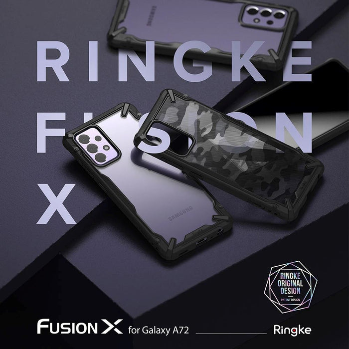 Estuche Ringke Fusion X Samsung Galaxy A72 - Camo estuches Ringke 