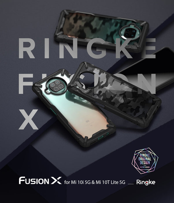 Estuche Ringke Fusion X Xiaomi Mi 10T Lite / Mi 10i - Camo estuches Ringke 
