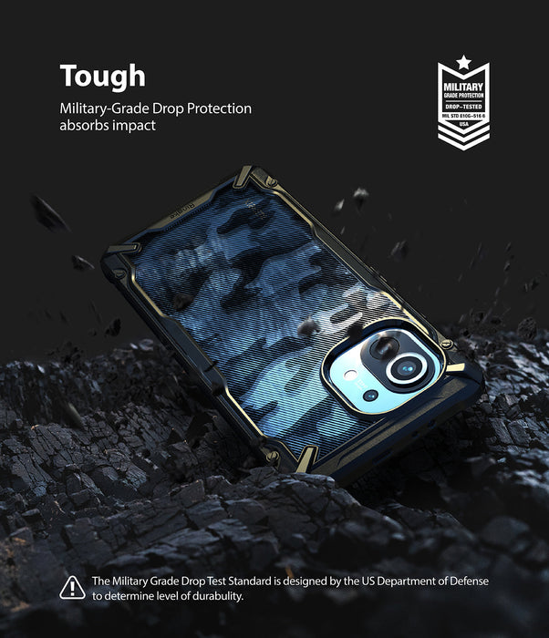 Estuche Ringke Fusion X Xiaomi Mi 11 - Camo estuches Ringke 