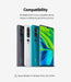 Estuche Ringke Fusion X Xiaomi Mi Note 10 Pro / Note 10 - Verde estuches Ringke 