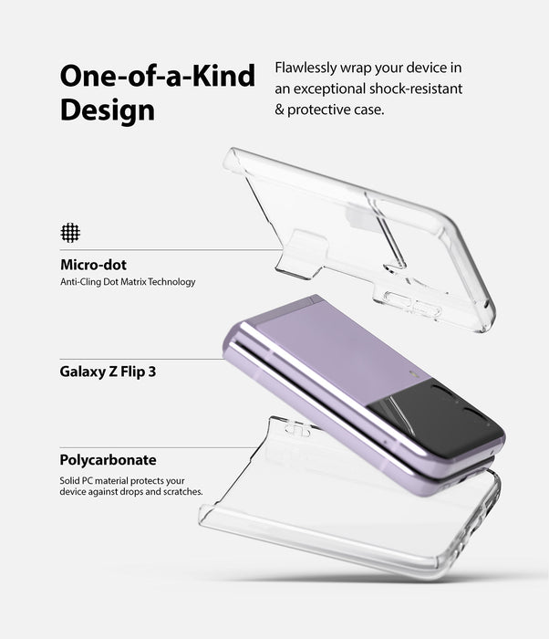 Estuche Ringke Slim Samsung Galaxy Z Flip 3 5G - Claro Ringke 