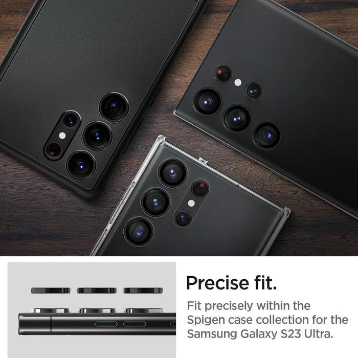 Protectores de cámara Spigen EZ Fit Optik Pro Lens Samsung Galaxy S23 Ultra