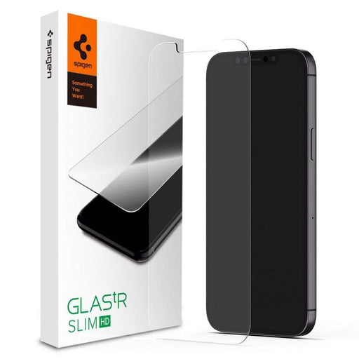 Vidrio Templado Spigen Glas.tR Slim HD Apple iPhone 12 Pro Max protector de pantalla Spigen 